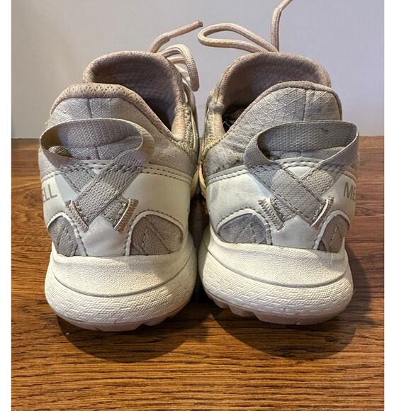 Merrell Women's Athletic Shoes - Light Gray and Cream - Picture 5 of 10